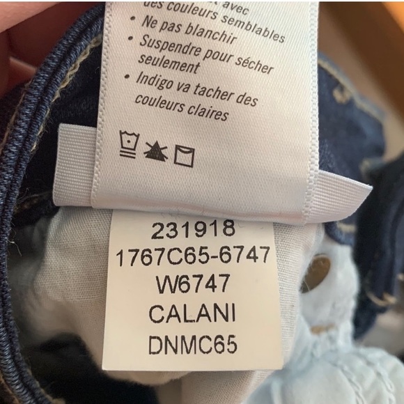 Paige Hoxton Ankle “Calani” Dark Wash Jeans - Picture 13 of 15